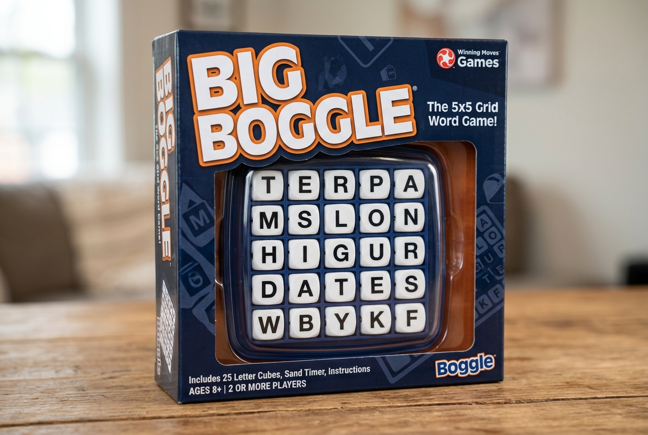Big Boggle 5x5 Board Game